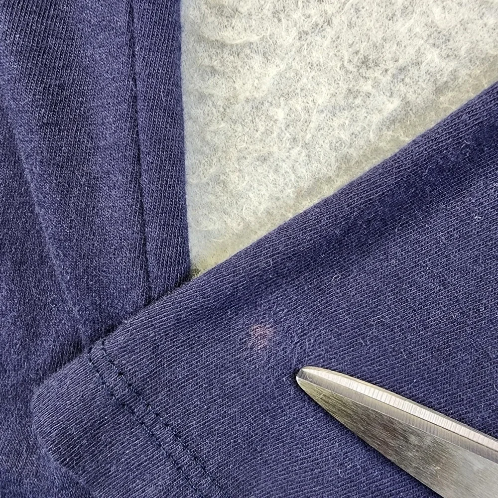 Polo Ralph Lauren Mens M Ski Bear Jersey Hooded‎ T-Shirt Long Sleeve Blue